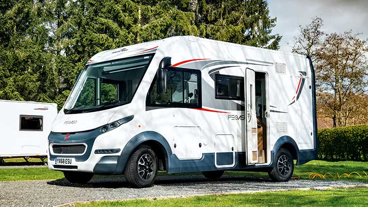 A luxury motorhome in a tiny footprint