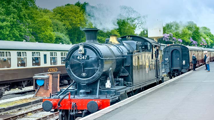 Steam train journeys