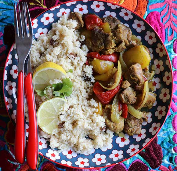 Moroccan lamb