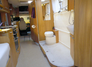 Washroom caravan
