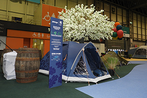 Devon National Trust tent