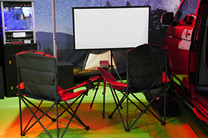 Camping cinema
