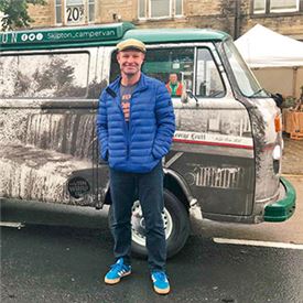VW Campervan becomes mobile monument to Skipton