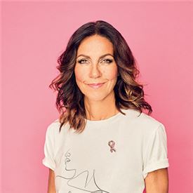 Julia Bradbury promotes Breast Cancer Awareness