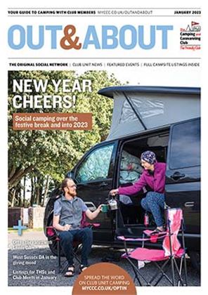 Camping and Caravanning club magazine - January 2023