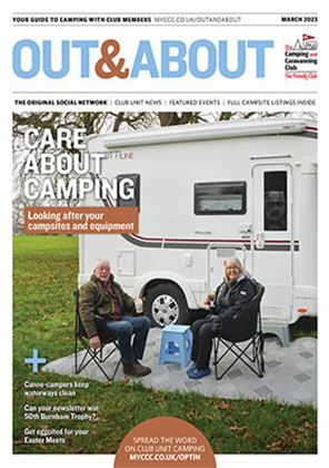 Camping and Caravanning club magazine - March 2023