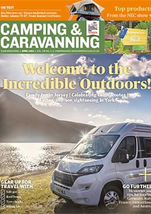Camping and Caravanning club magazine - April 2023