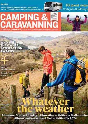 Camping and Caravanning club magazine - January 2024