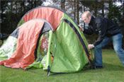 Setting up your tent