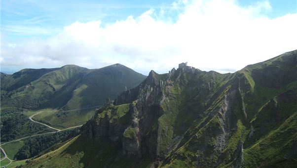 Volcanic landscapes of the Auvergne