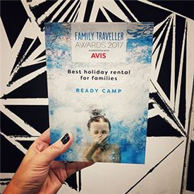 Ready Camp wins Family Traveller award