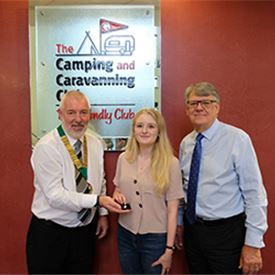 Young member strikes DofE gold first with the Club