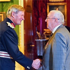 Club’s Mervyn Best awarded British Empire Medal