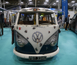 This classic campervan caught my eye