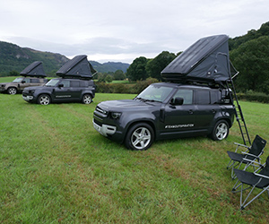 The new Defender Roof Tent