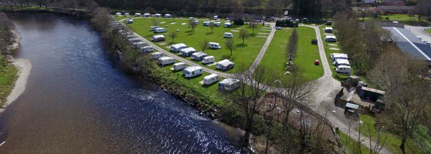 Aberfeldy Caravan Site Campsite | Explore Perth And Kinross from