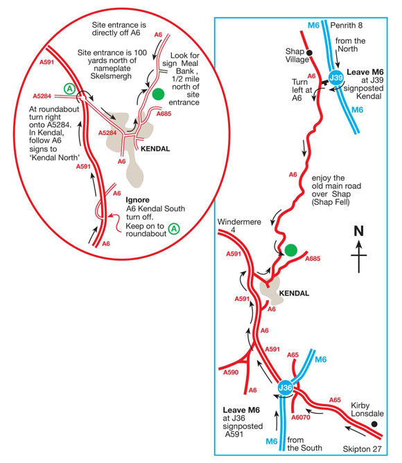 Kendal Campsite Explore Cumbria from Kendal Campsite The Camping