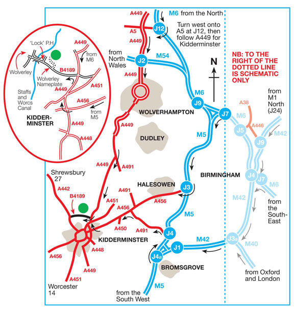Wolverley Campsite Explore Worcestershire from Wolverley Campsite