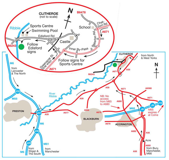 Clitheroe Campsite Explore Lancashire from Clitheroe Campsite The