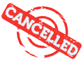 Event cancelled